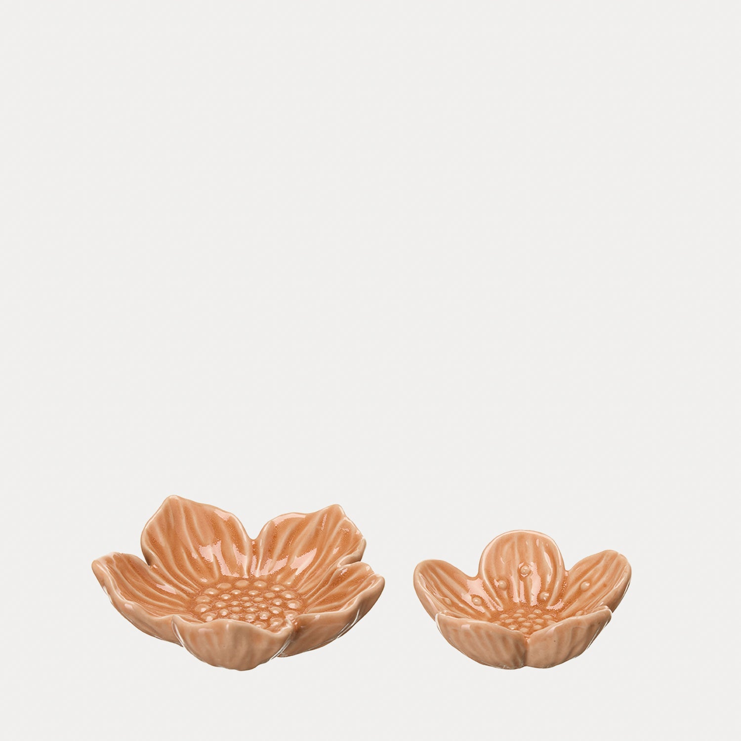 Dekoschale Ingrid 2er Set - peach