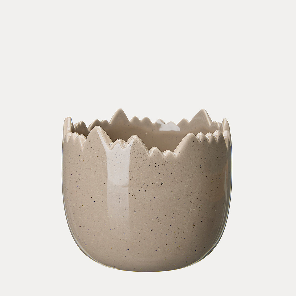 Übertopf Eierschale Mona - natur