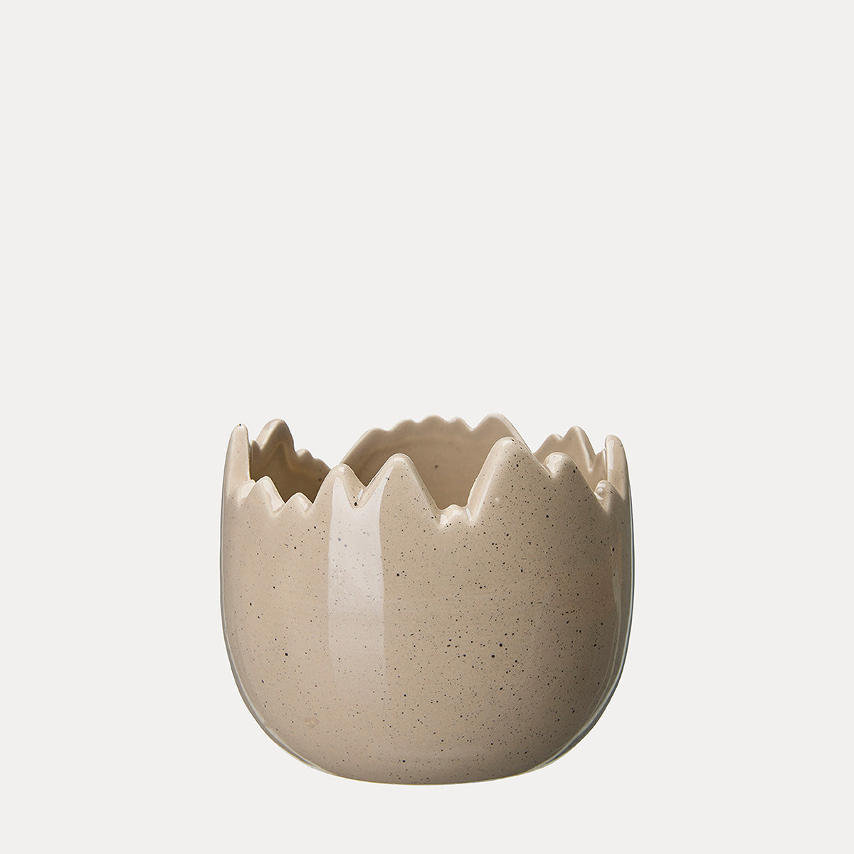 Übertopf Eierschale Mona - natur