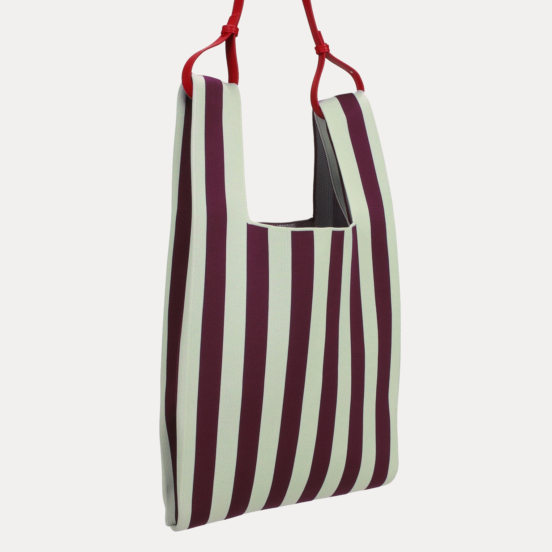 Knitted Markttasche - mist & fig