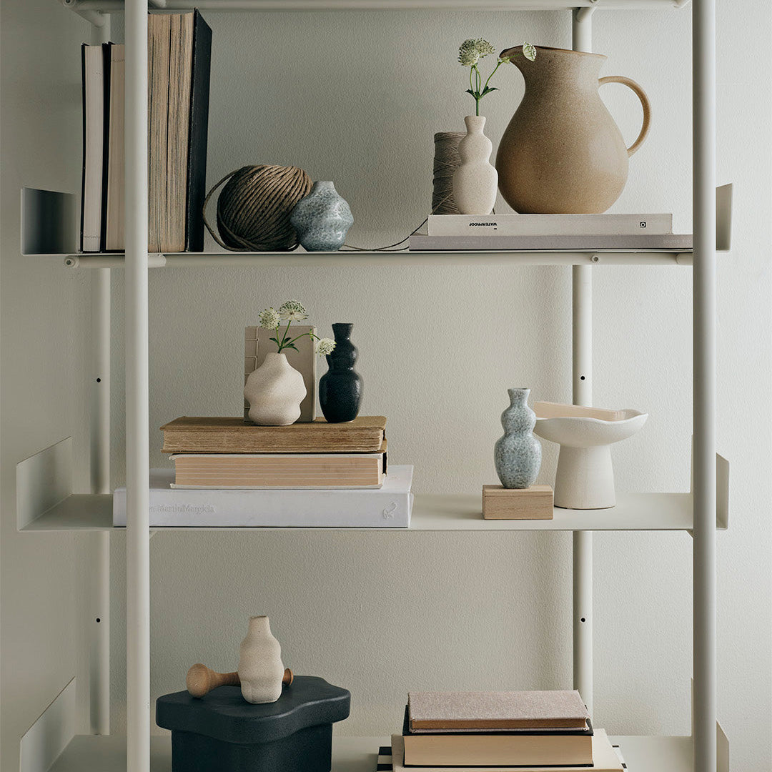 Vase Cornelia 3er Set - cremeweiß