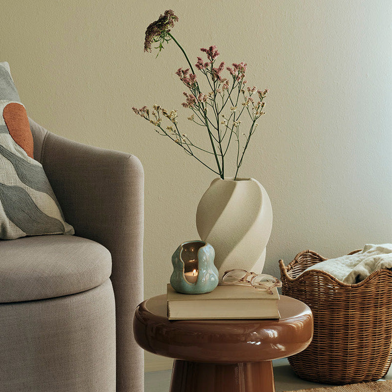 Vase Odette - cremeweiß