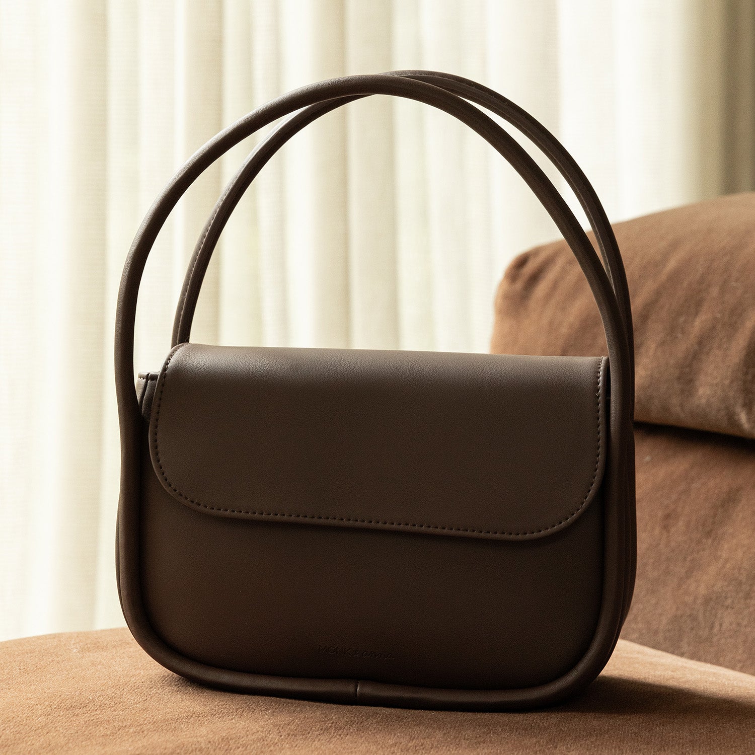 Masaki Handtasche - dark wood