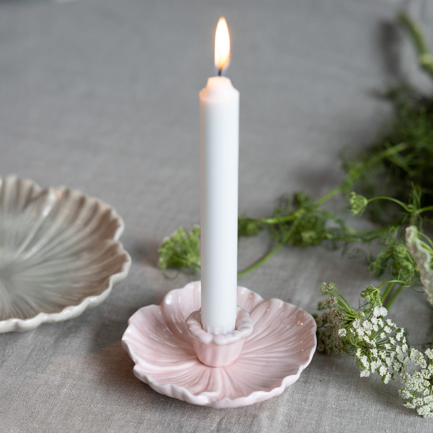 Kerzenhalter Botanik - rosa