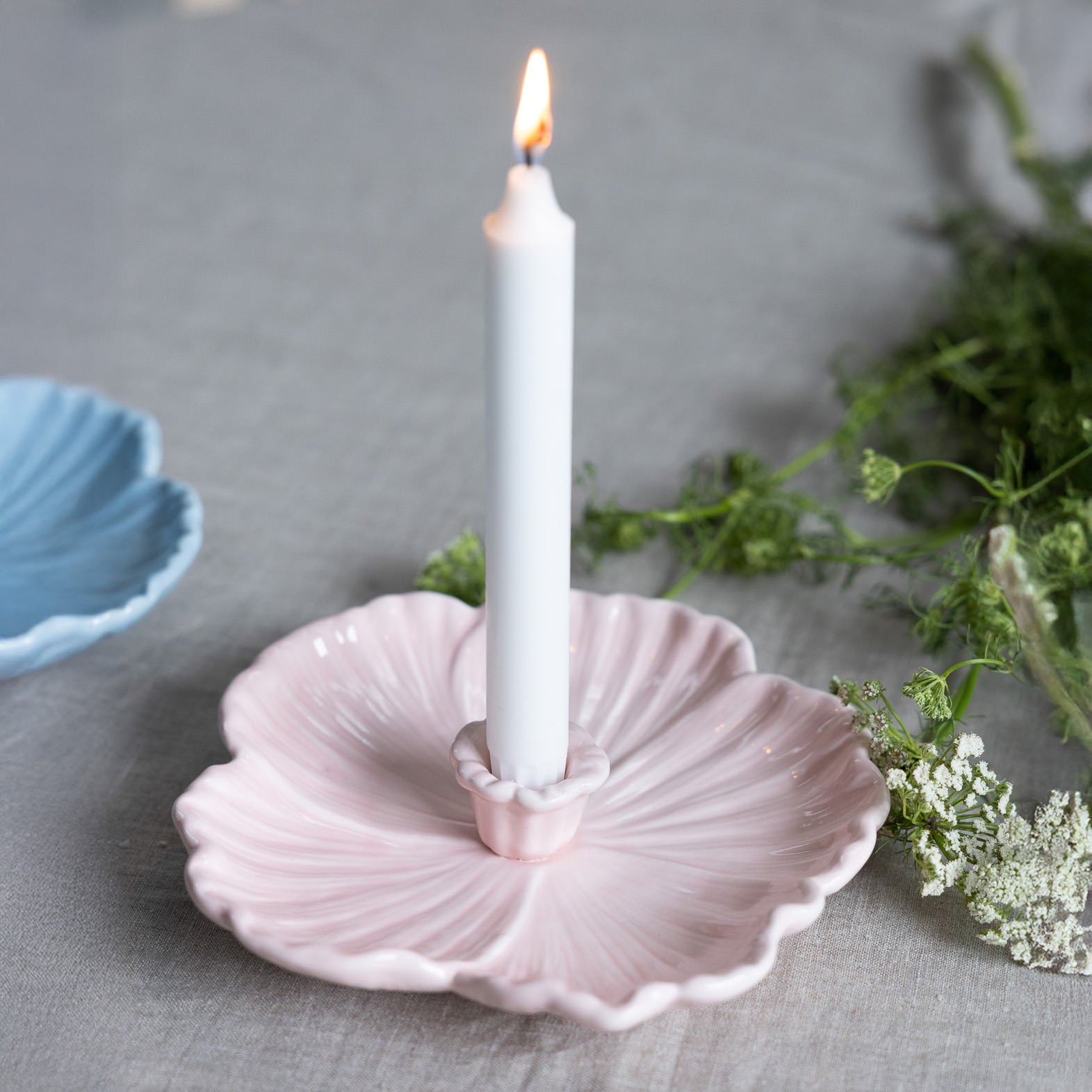 Kerzenhalter Botanik - rosa