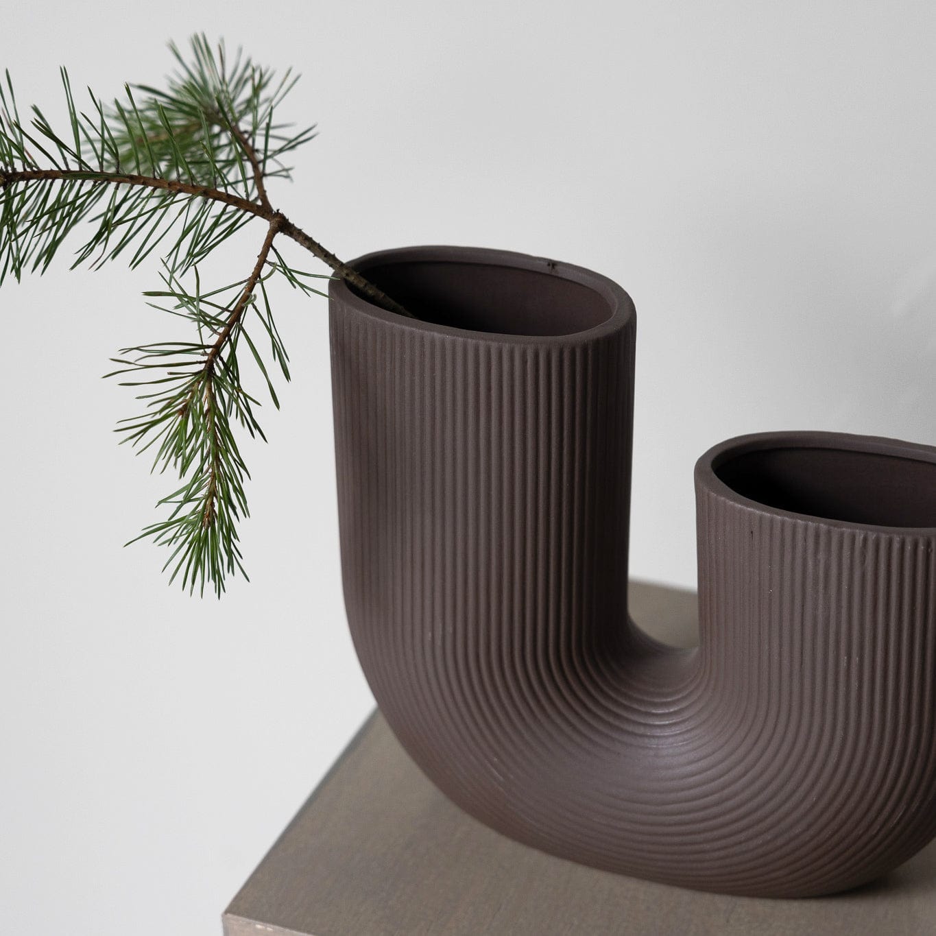 Vase Stravalla - braun