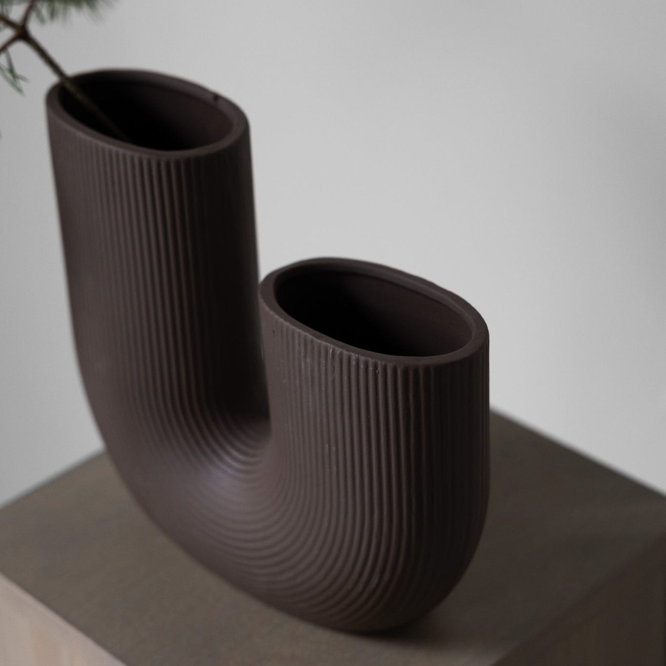 Vase Stravalla - braun