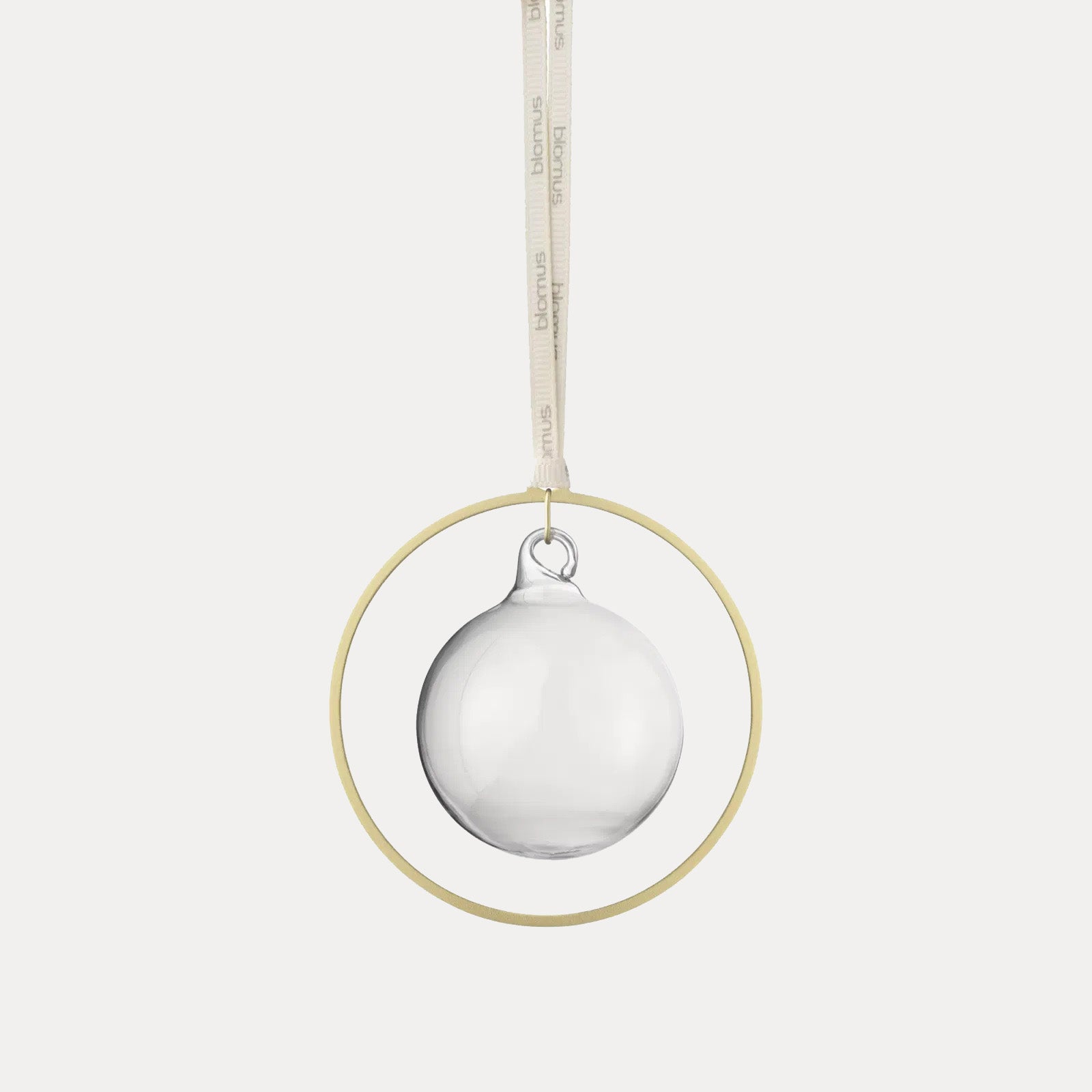 Weihnachtsschmuck KITAI Kugel clear - gold