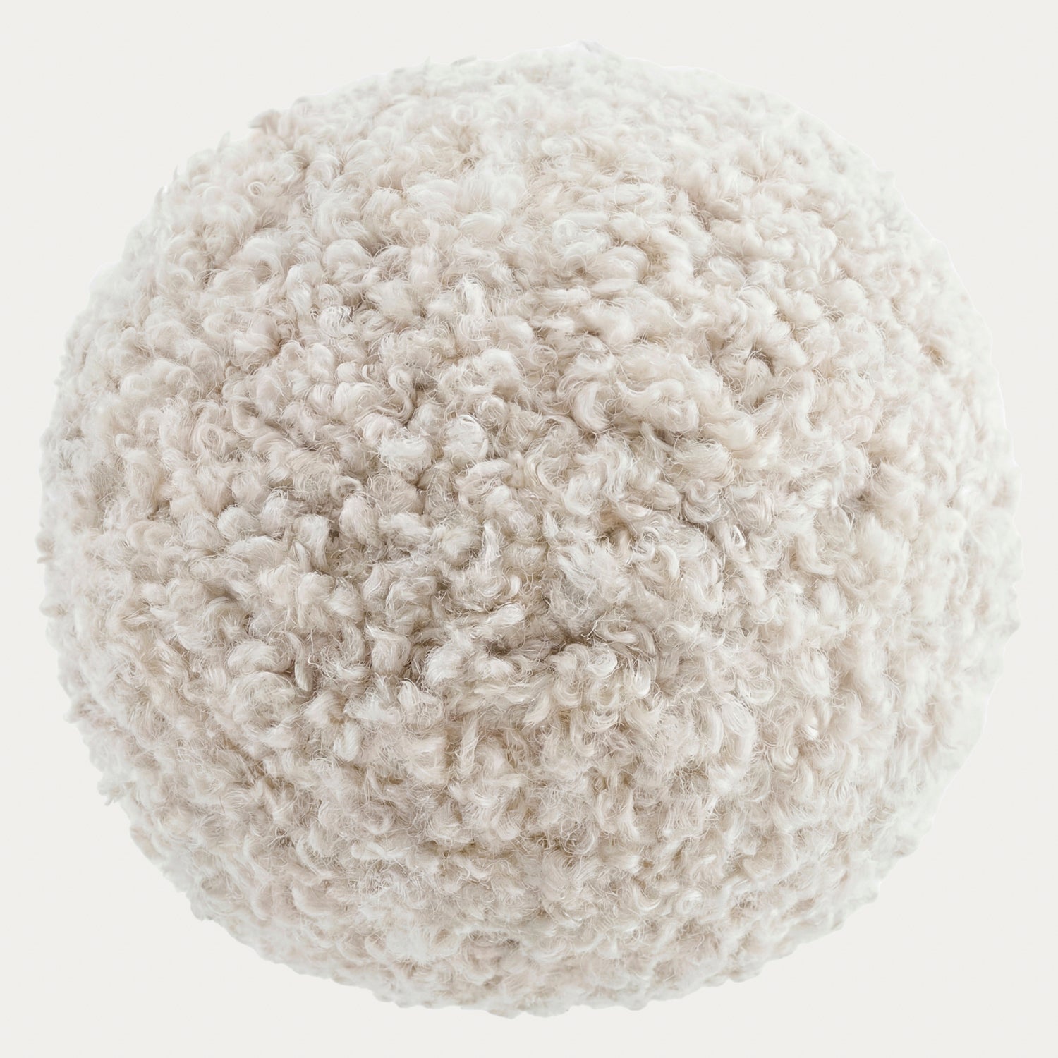 Rundes Kissen Teddy - Moonbeam