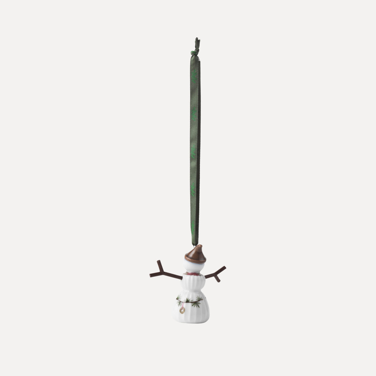 Hammershøi Schneemädchen Anhänger - weiß