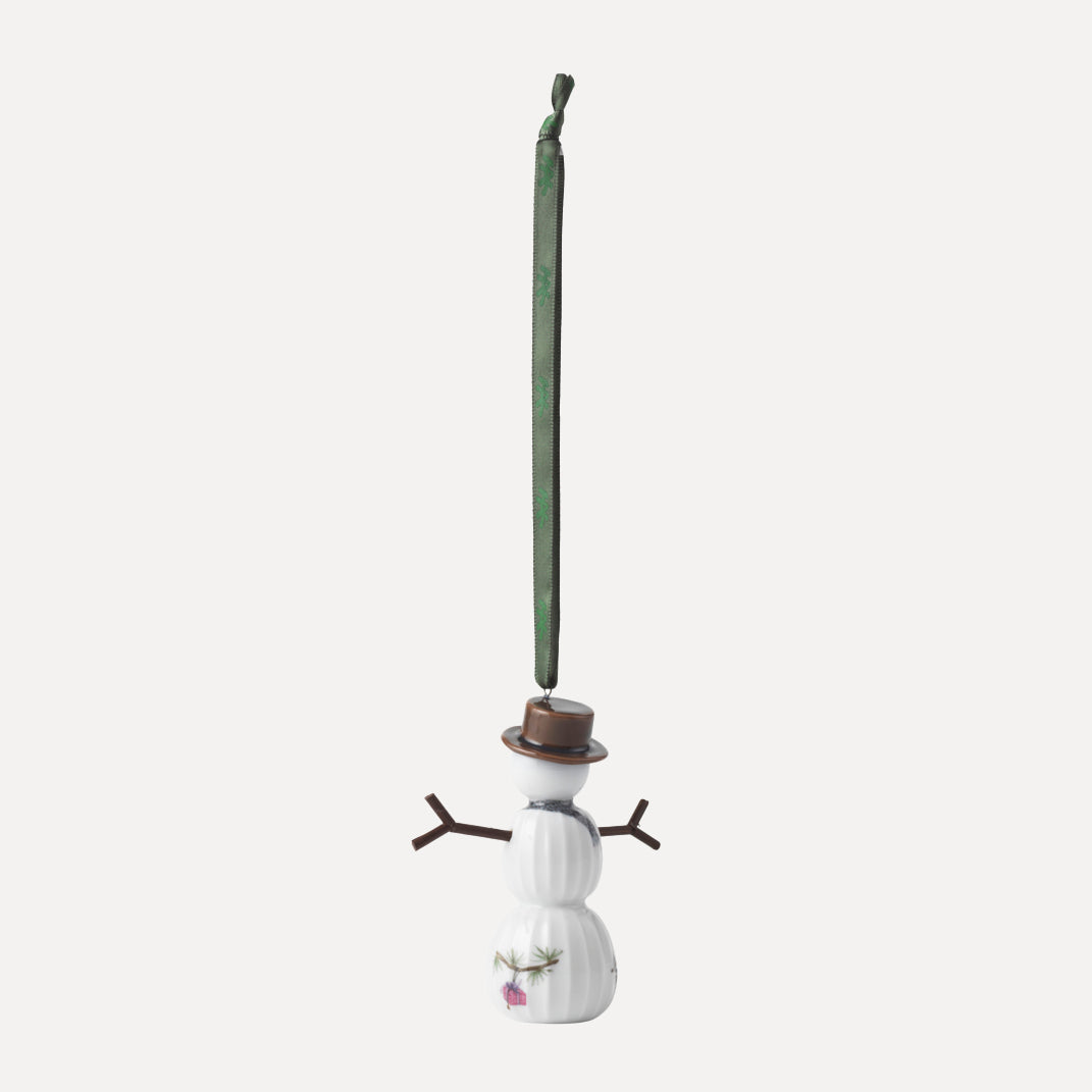 Hammershøi Schneemann Anhänger - weiß