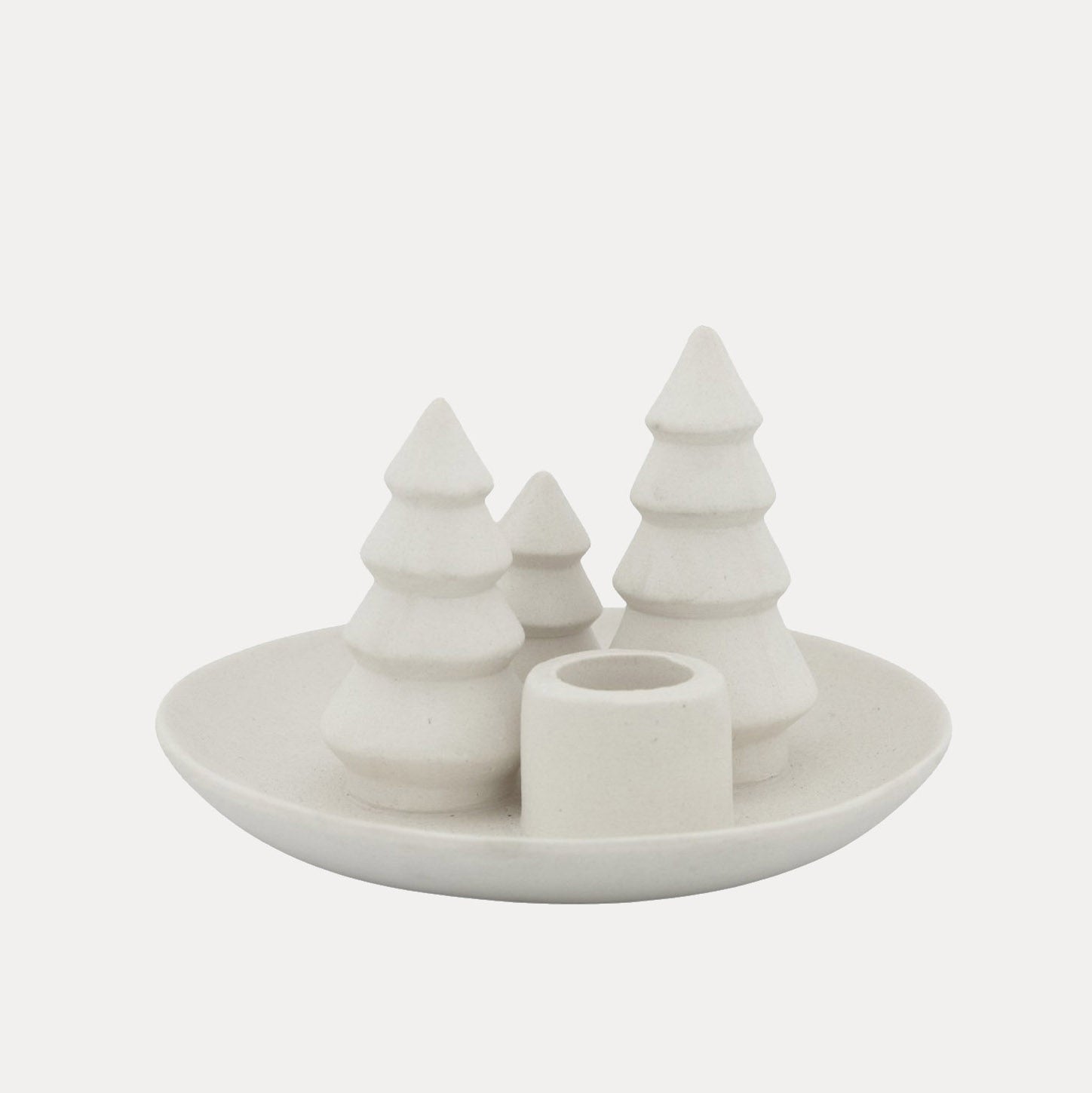 Kerzenhalter Olly Tannenbaum - weiß