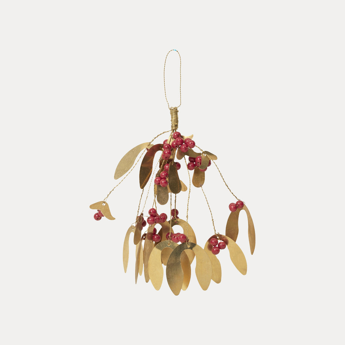Weihnachtsschmuck Mistletoe - Deep Red
