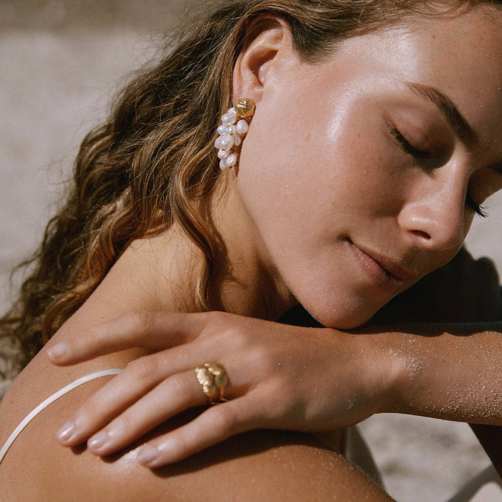 Ohrringe Grappa - gold