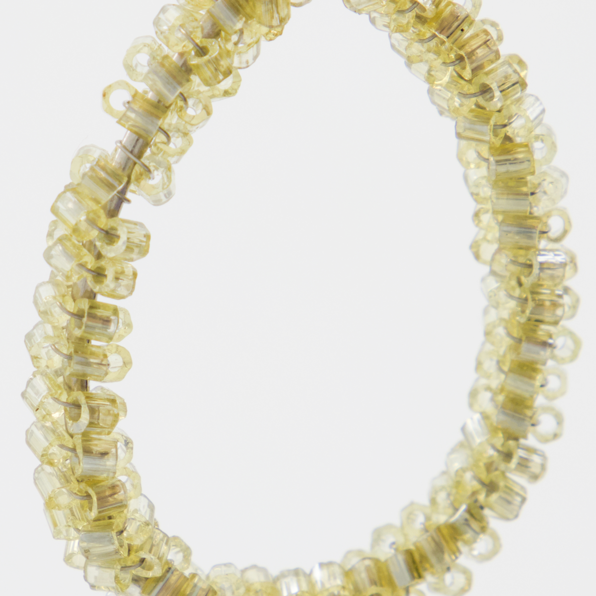 Osterschmuck Perlen 3er Set - champagner