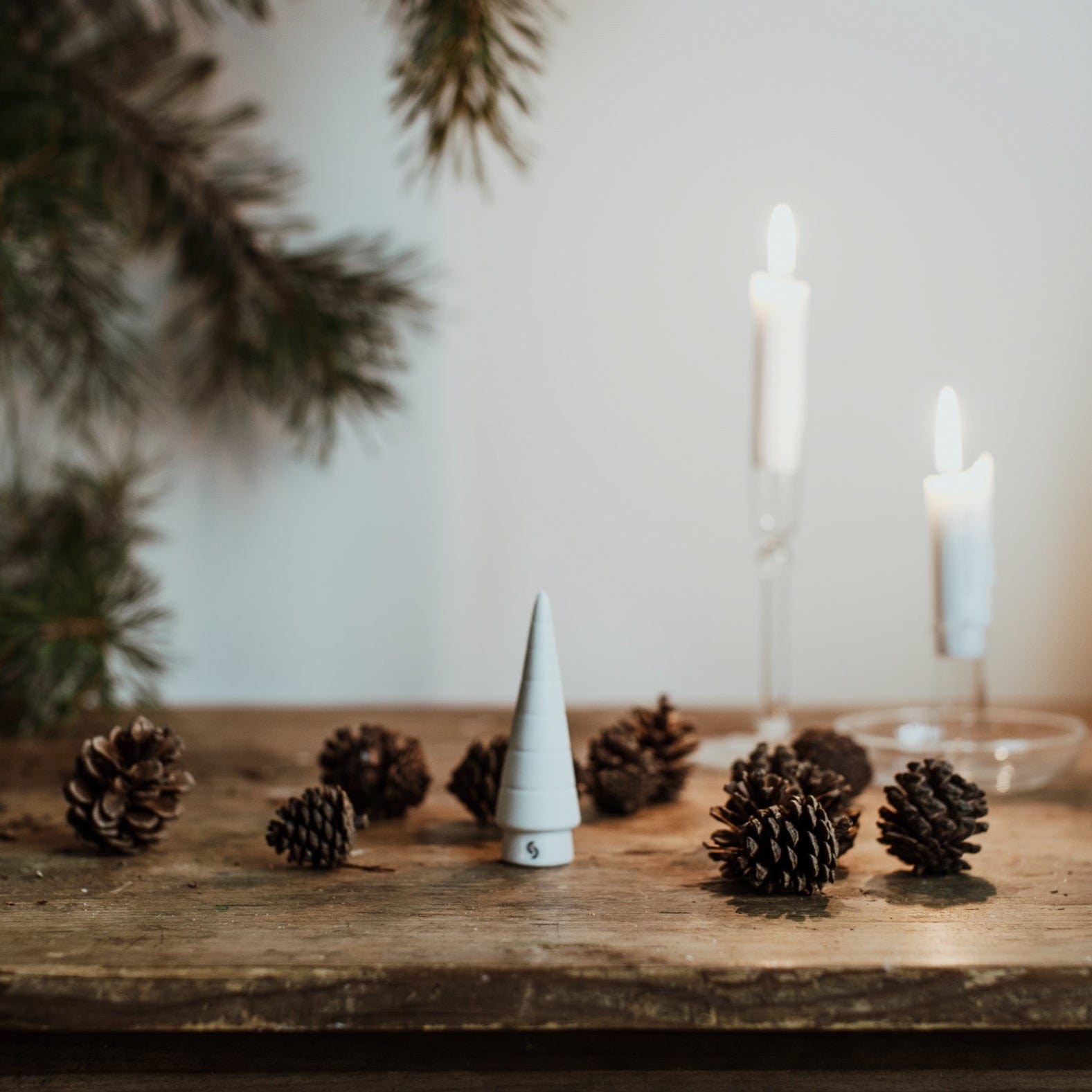 Deko Weihnachtsbaum Granvik - weiß