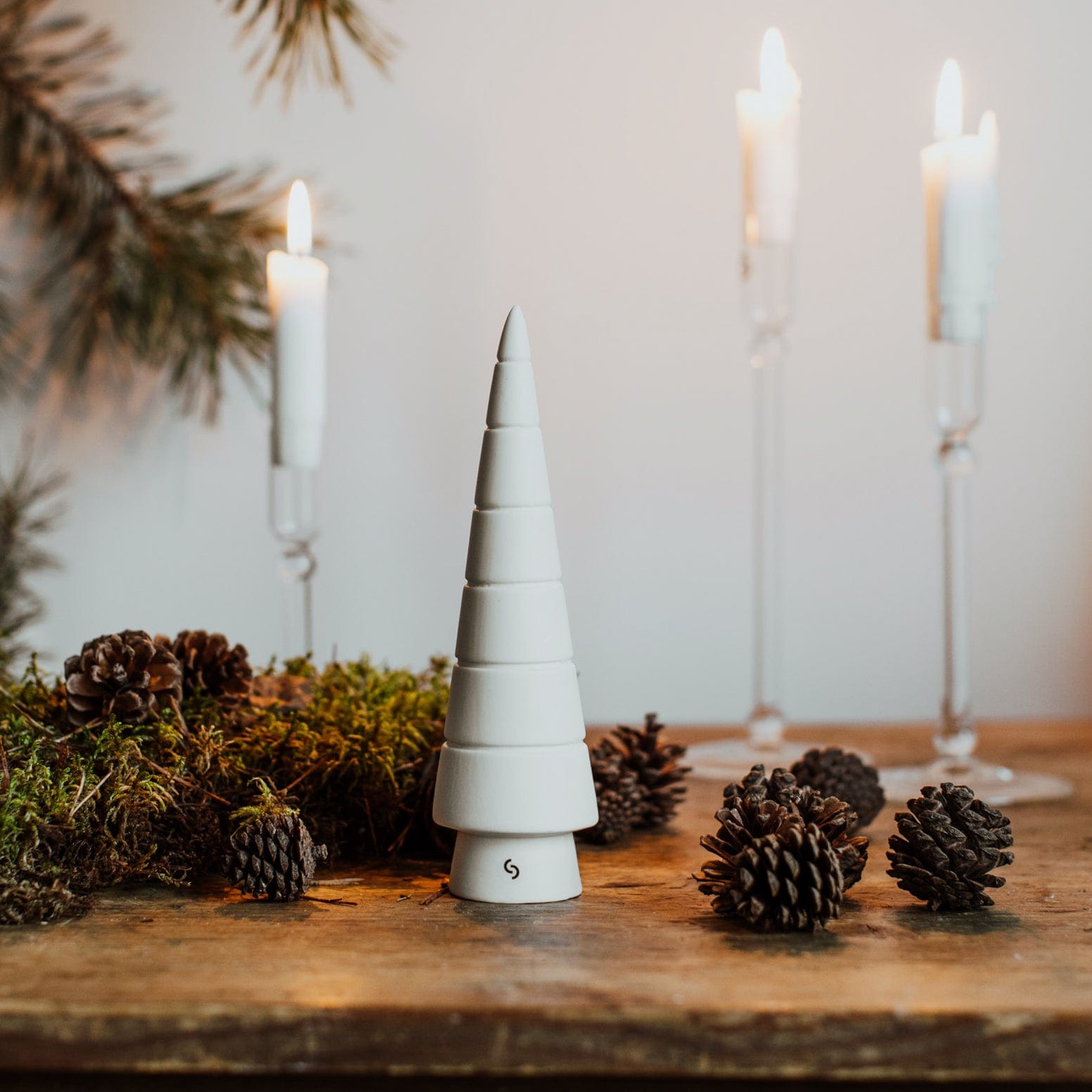 Deko Weihnachtsbaum Granvik - weiß