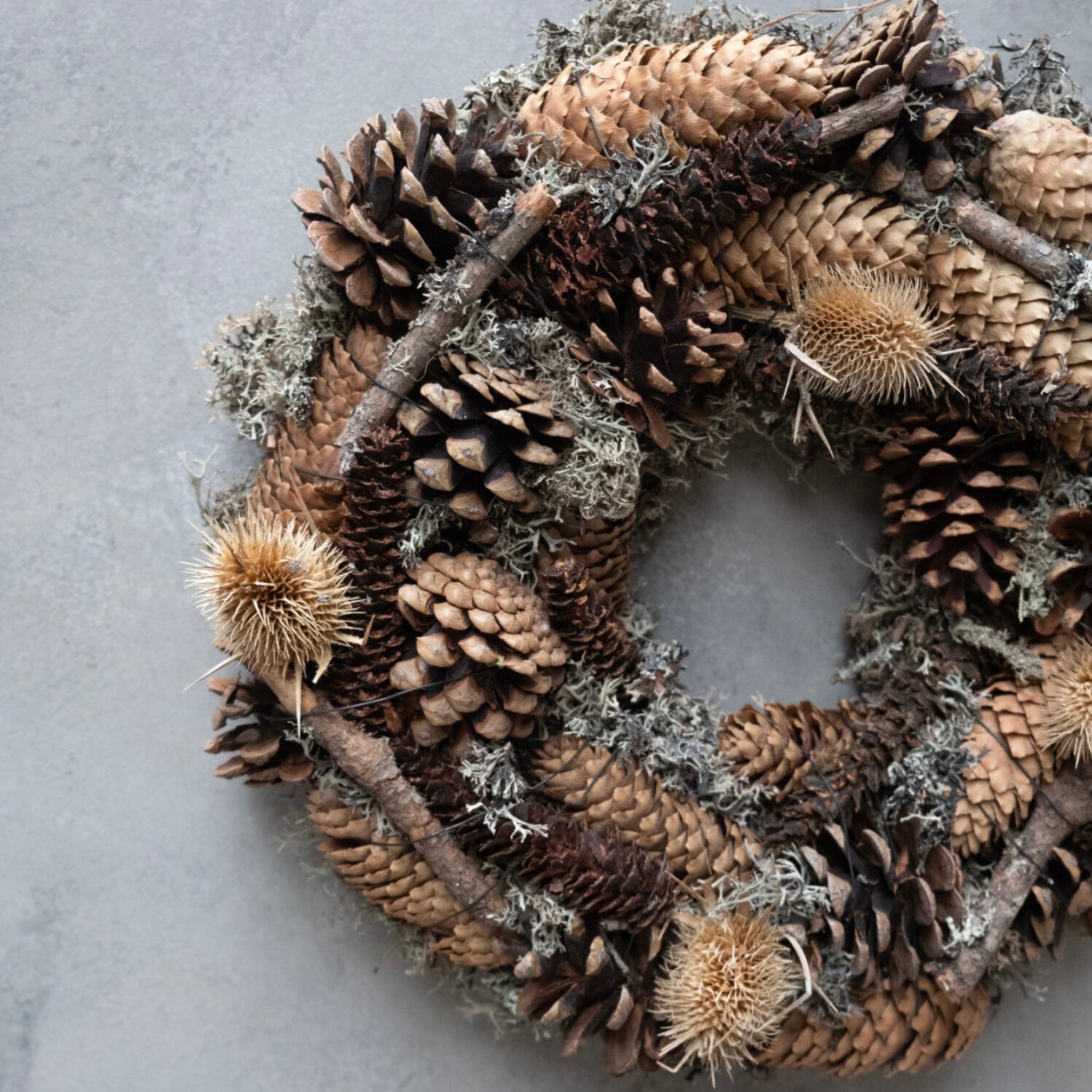 Kranz Olav - grau braun