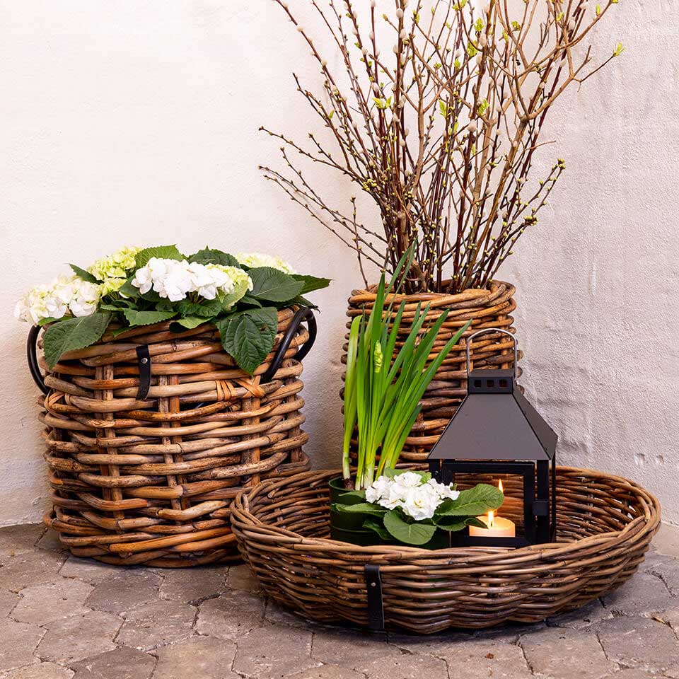 Laterne mini quadro - schwarz