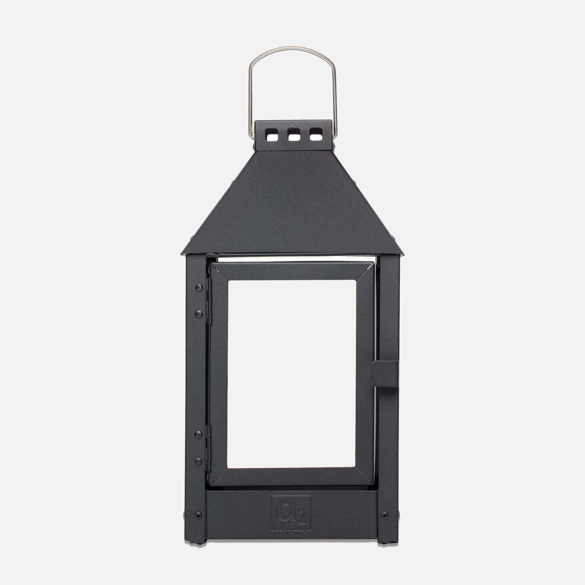 Laterne mini - schwarz