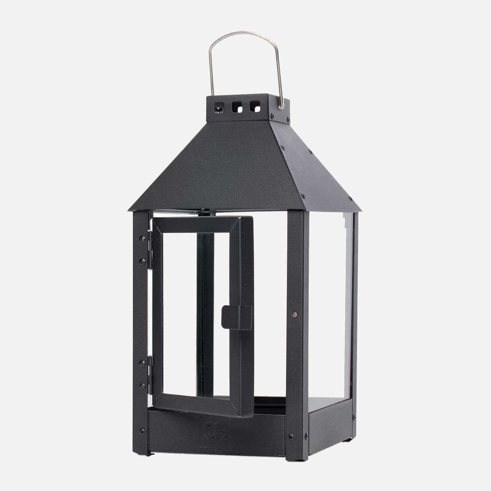 Laterne mini - schwarz
