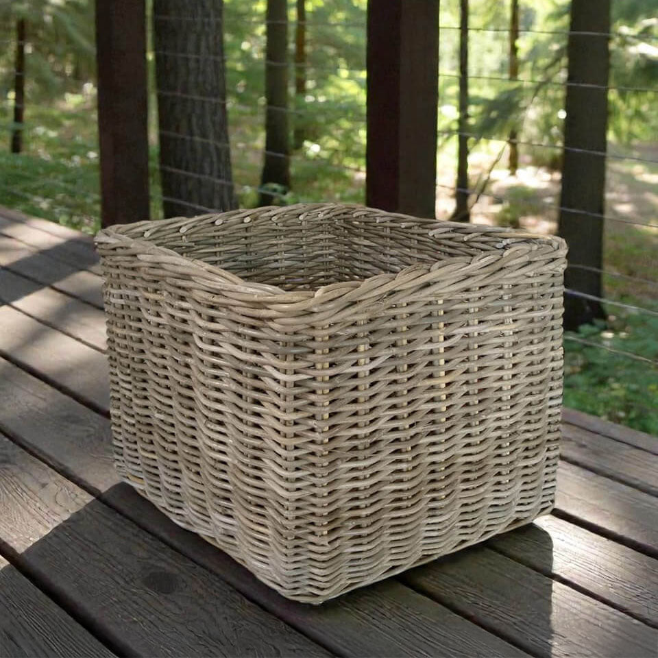 Rattan Korb Kubu - eckig