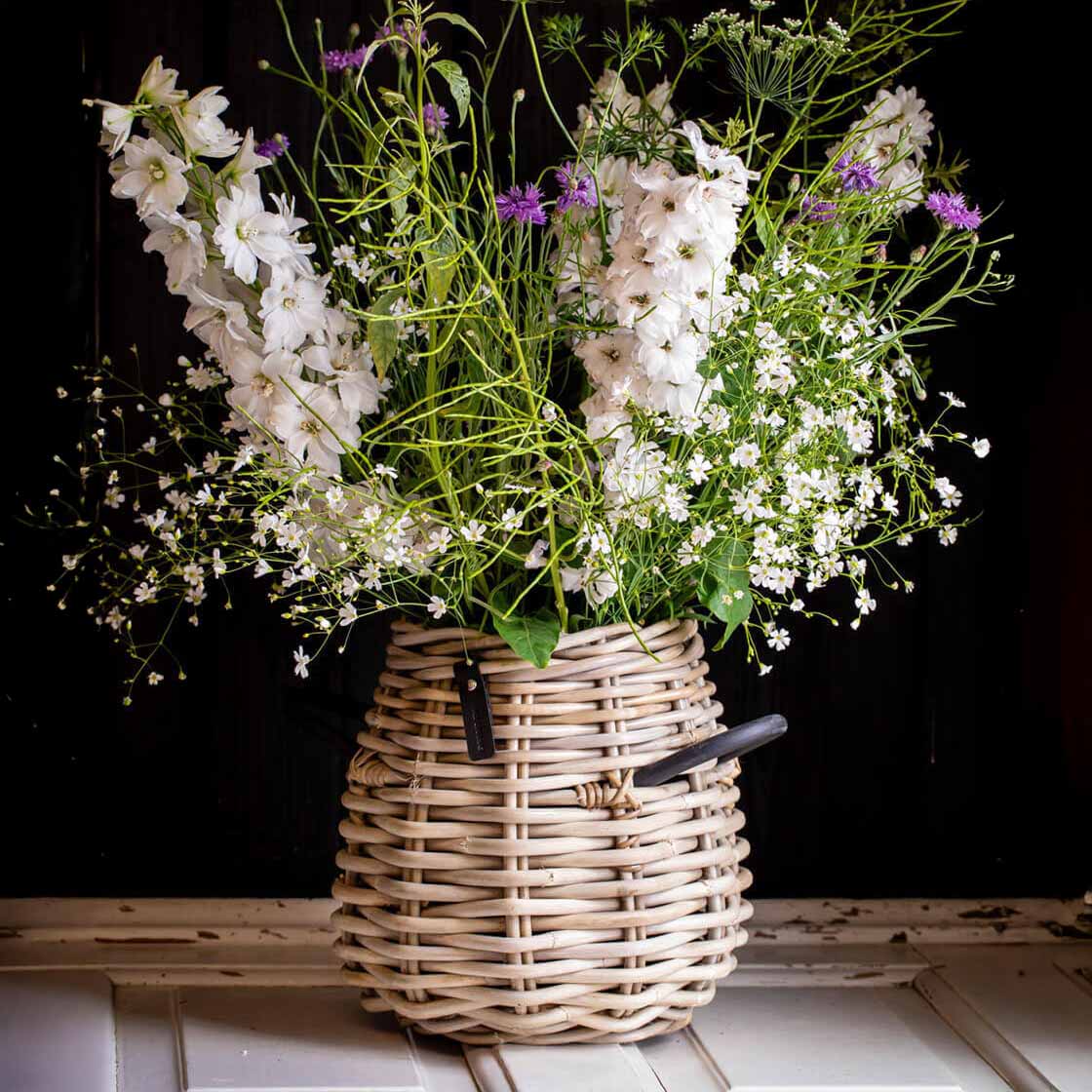 Rattan Korb Kubu - Pear