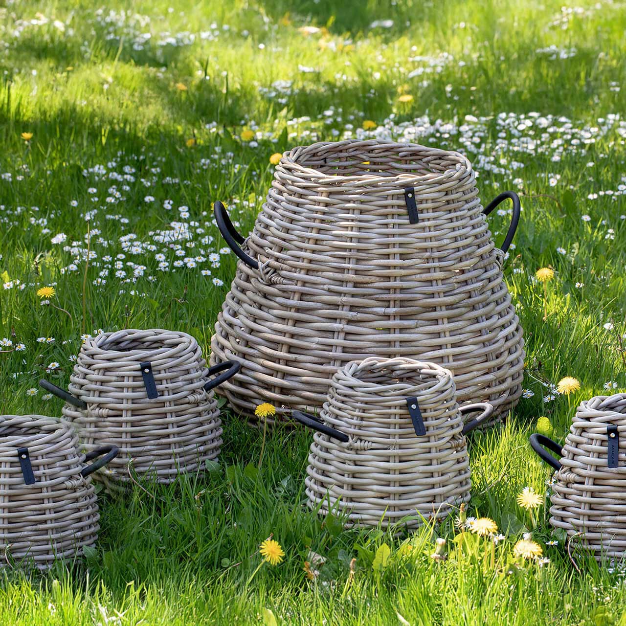 Rattan Korb Kubu - Pear