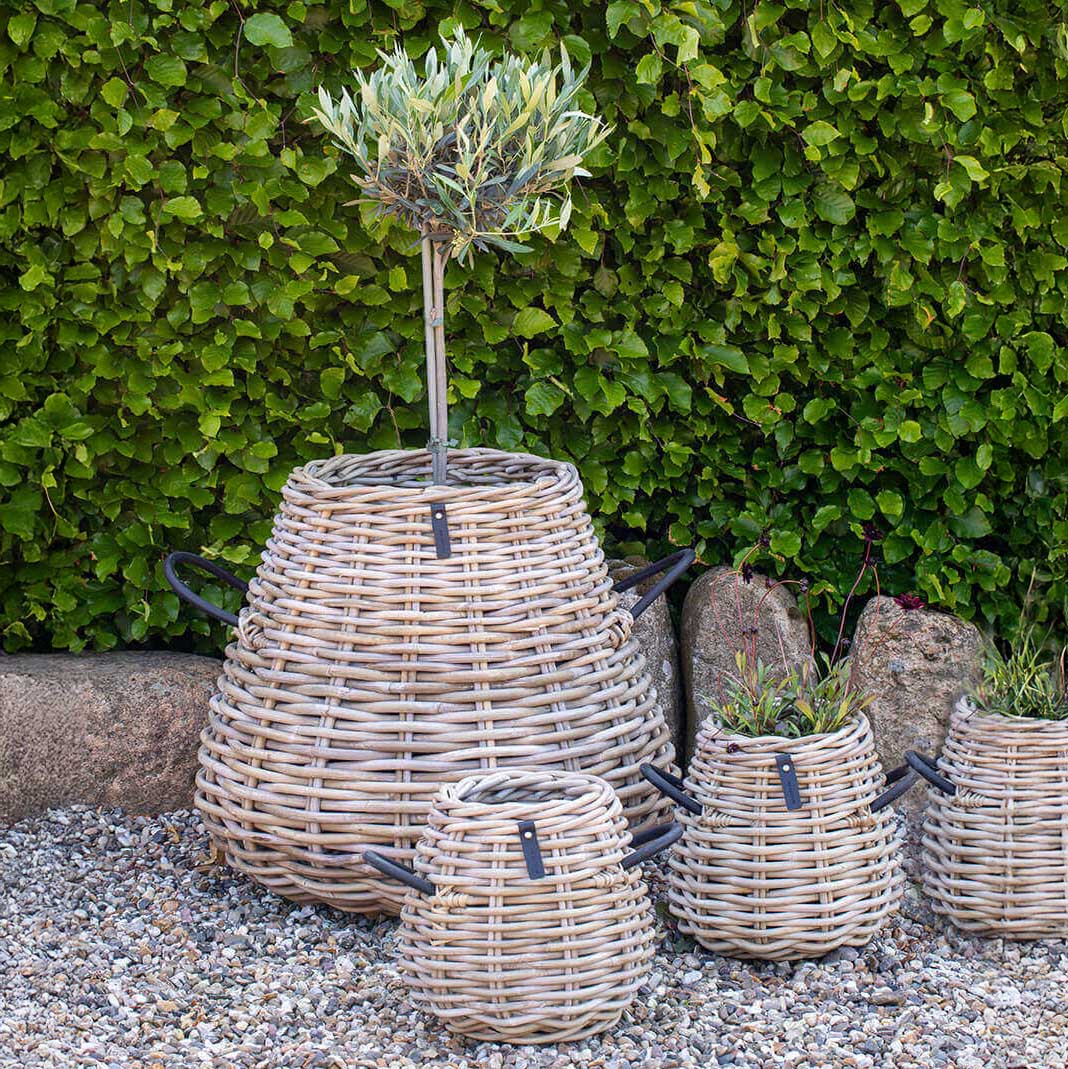 Rattan Korb Kubu - Pear