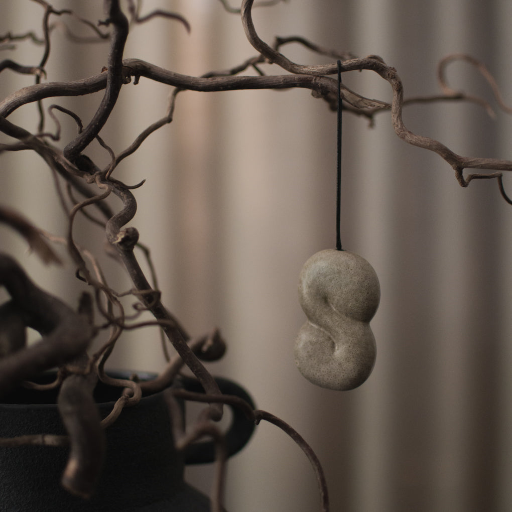 Weihnachtsdeko Anhänger Bun - beige