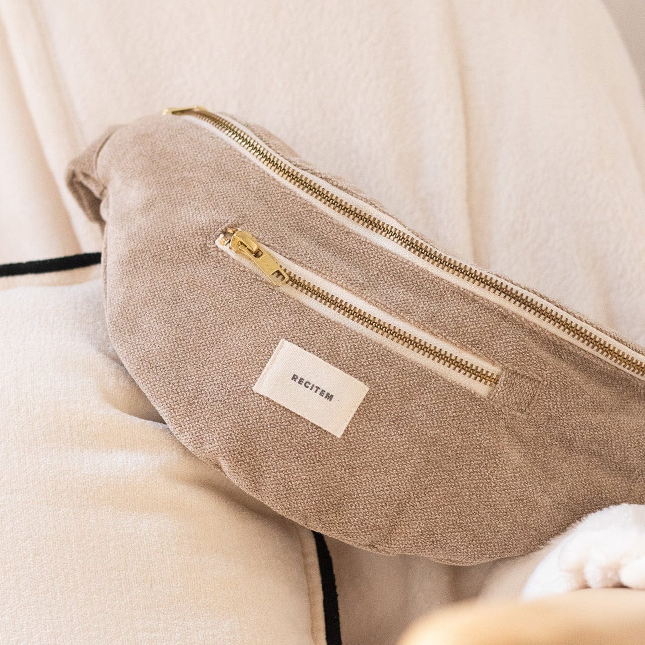 Arthur Bauchtasche - beige