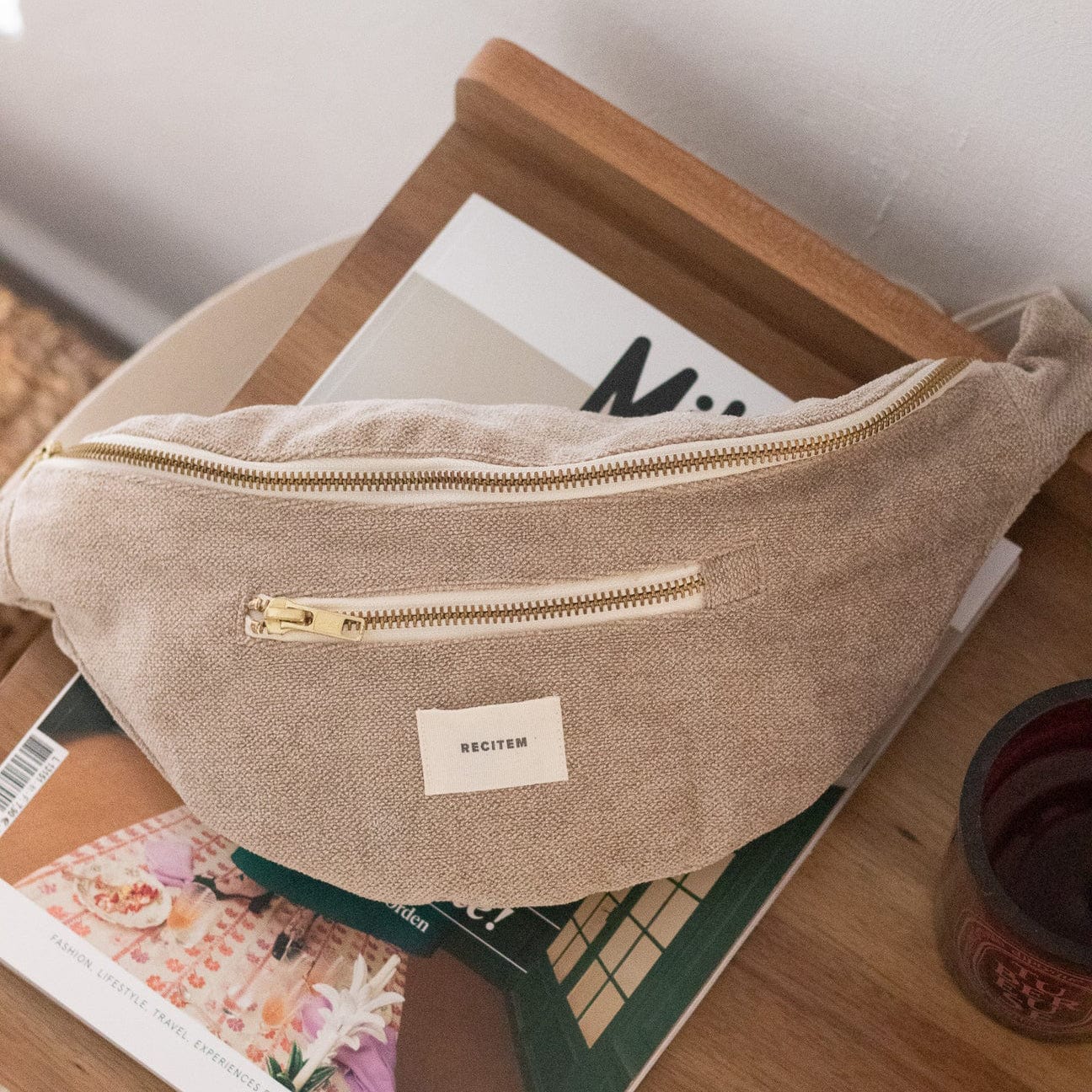 Arthur Bauchtasche - beige