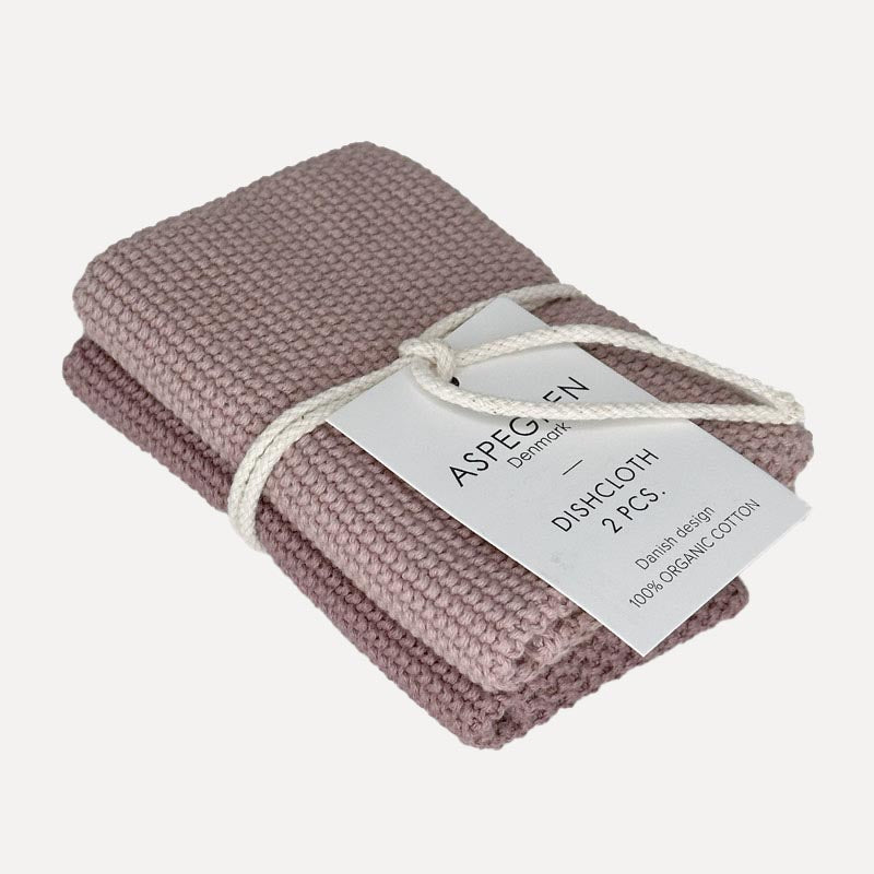 Spültuch 2er Set - Mauve
