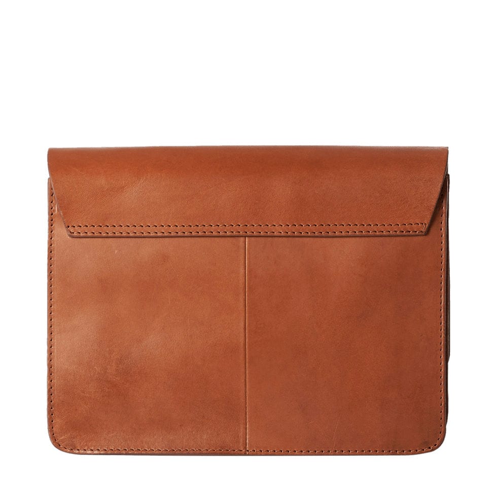 Audrey Tasche - Leder Cognac mit 2 Straps