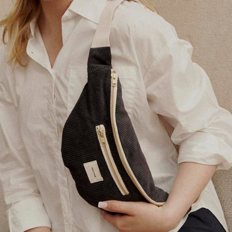 Jenna Bauchtasche - schwarz