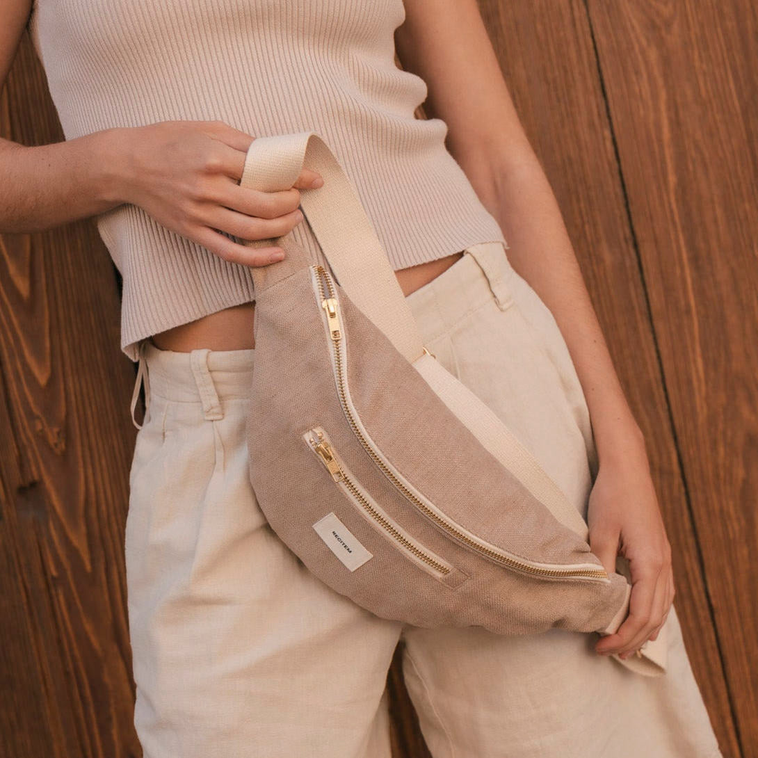 Arthur Bauchtasche - beige