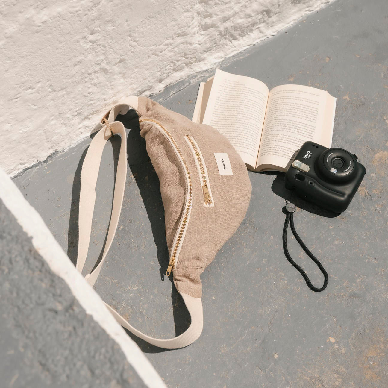 Arthur Bauchtasche - beige