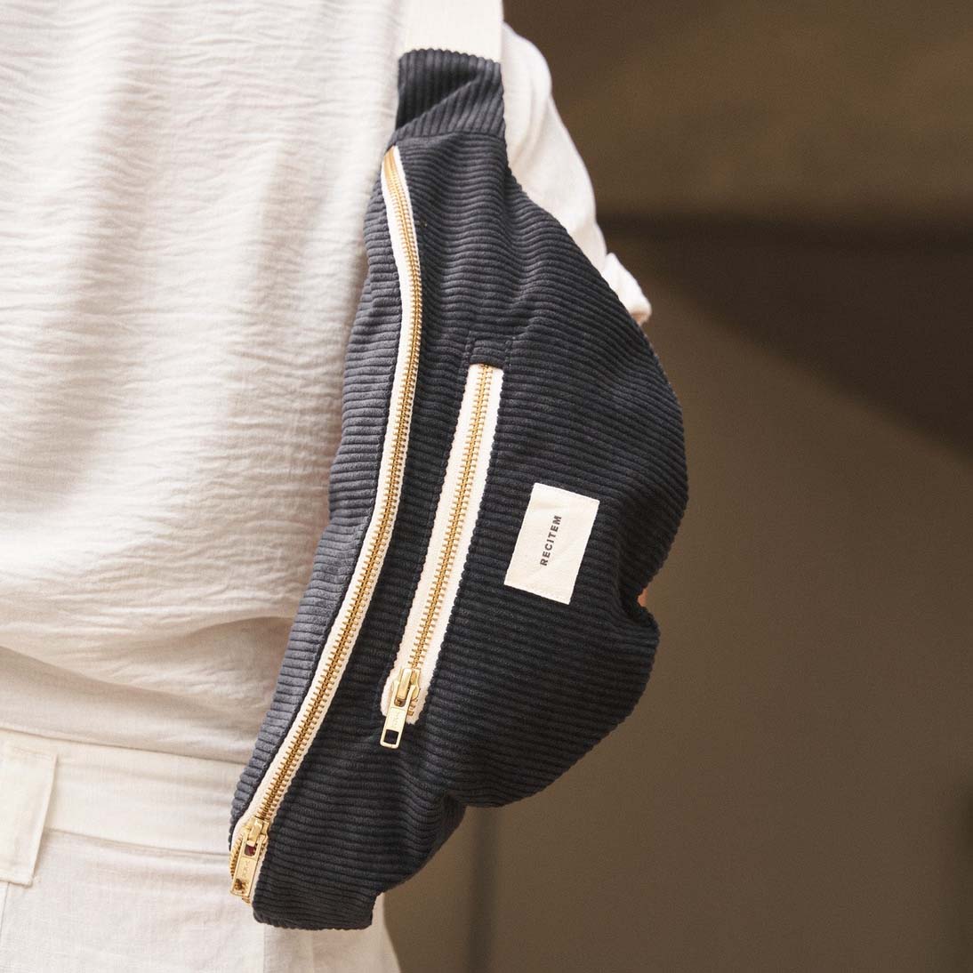 Jenna Bauchtasche - schwarz