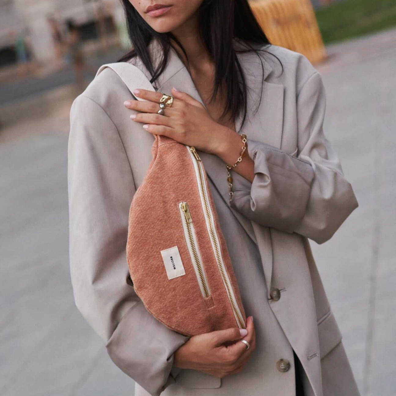 Rafael Bauchtasche - pfirsich