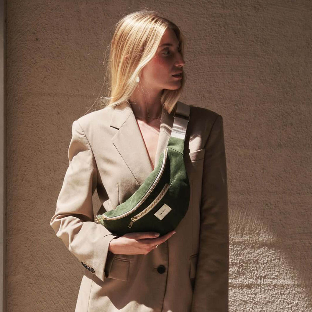 Iria Bauchtasche - dunkelgrün