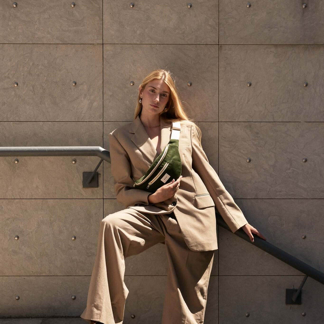 Iria Bauchtasche - dunkelgrün