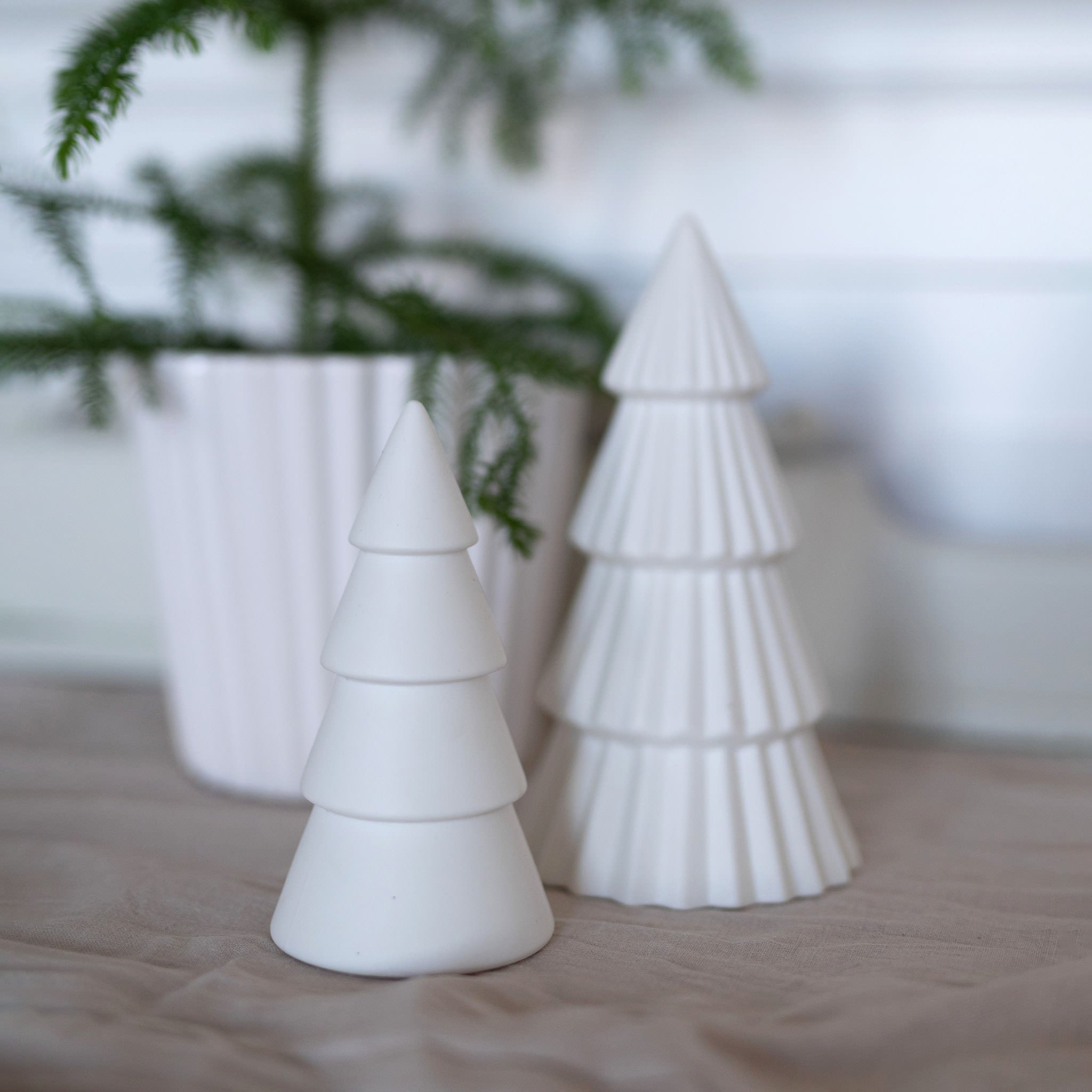 Deko Weihnachtsbaum Granli - weiß