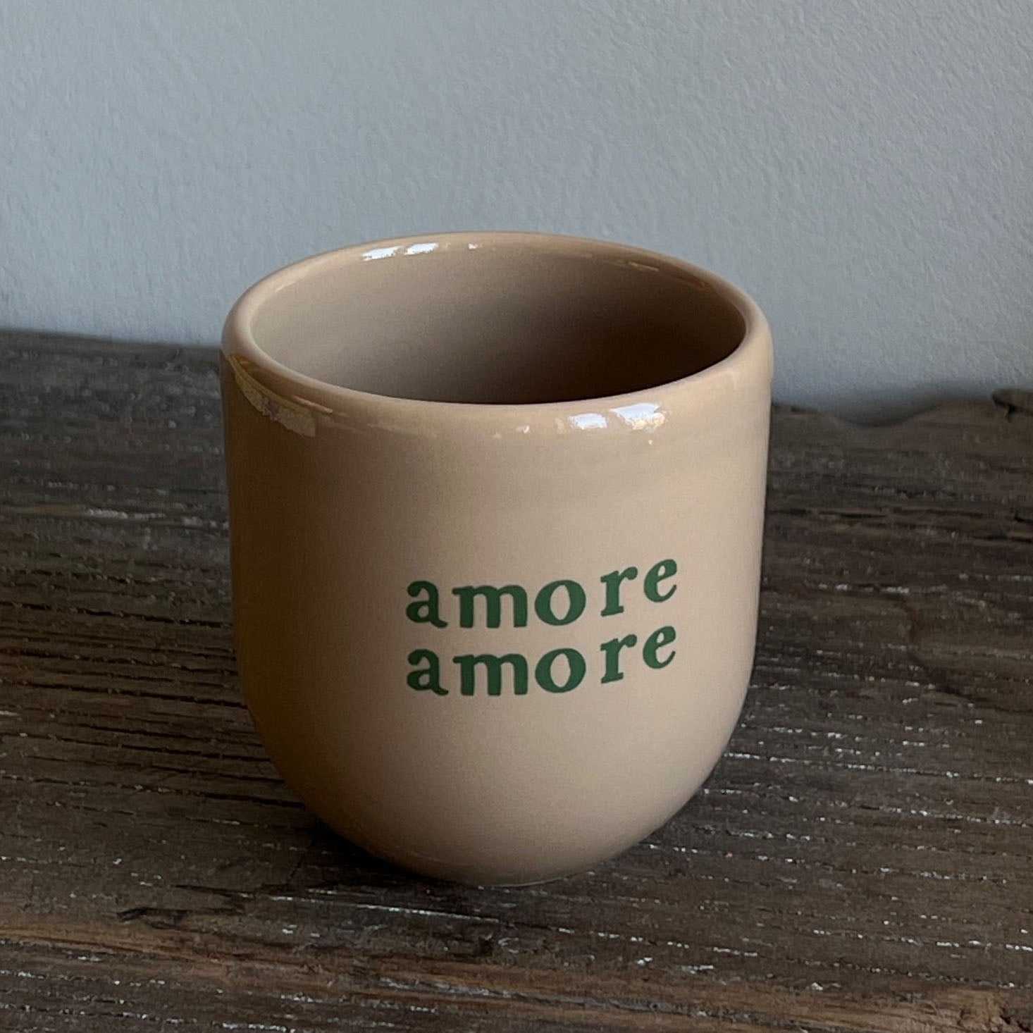 Becher Amore - beige