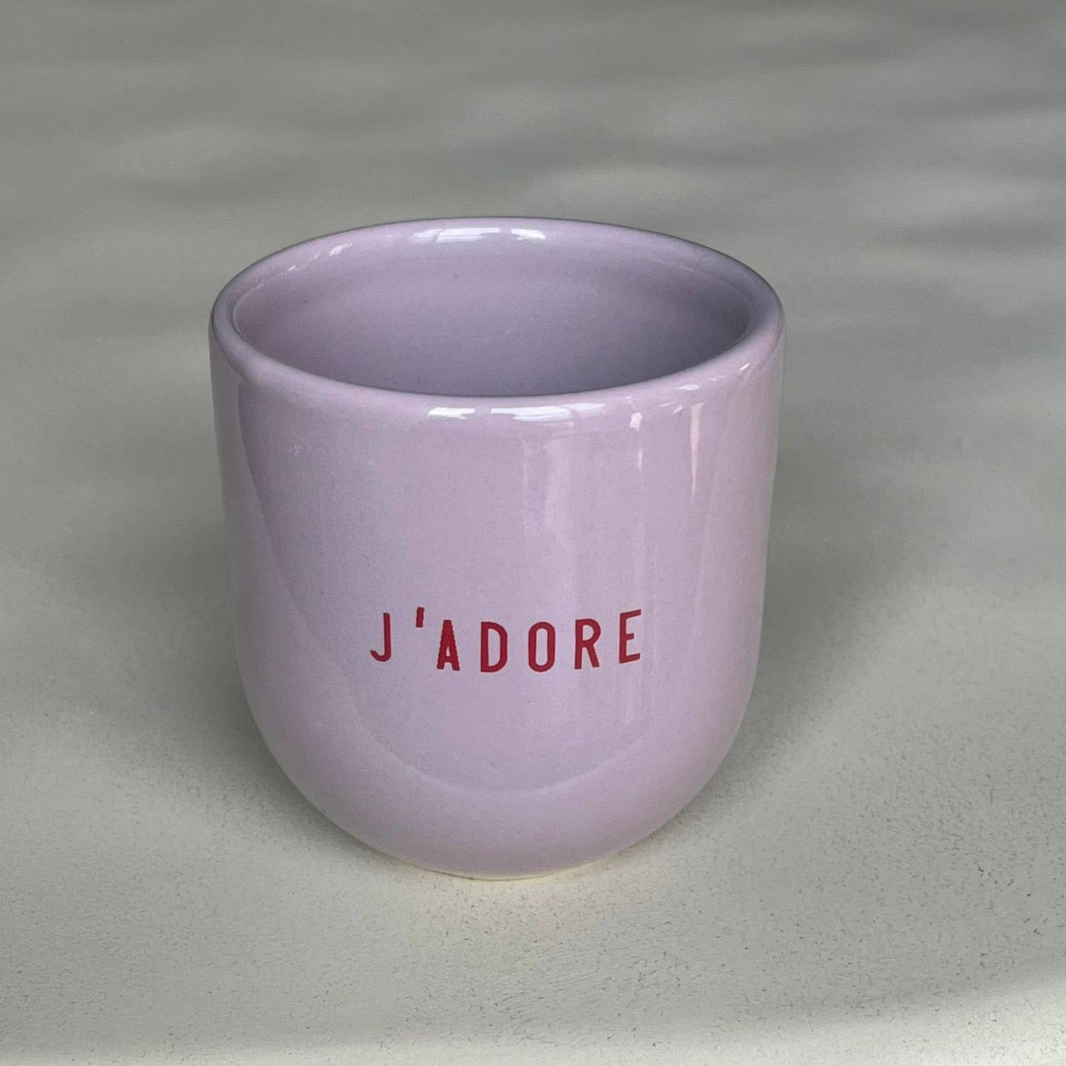 Becher J'adore - flieder