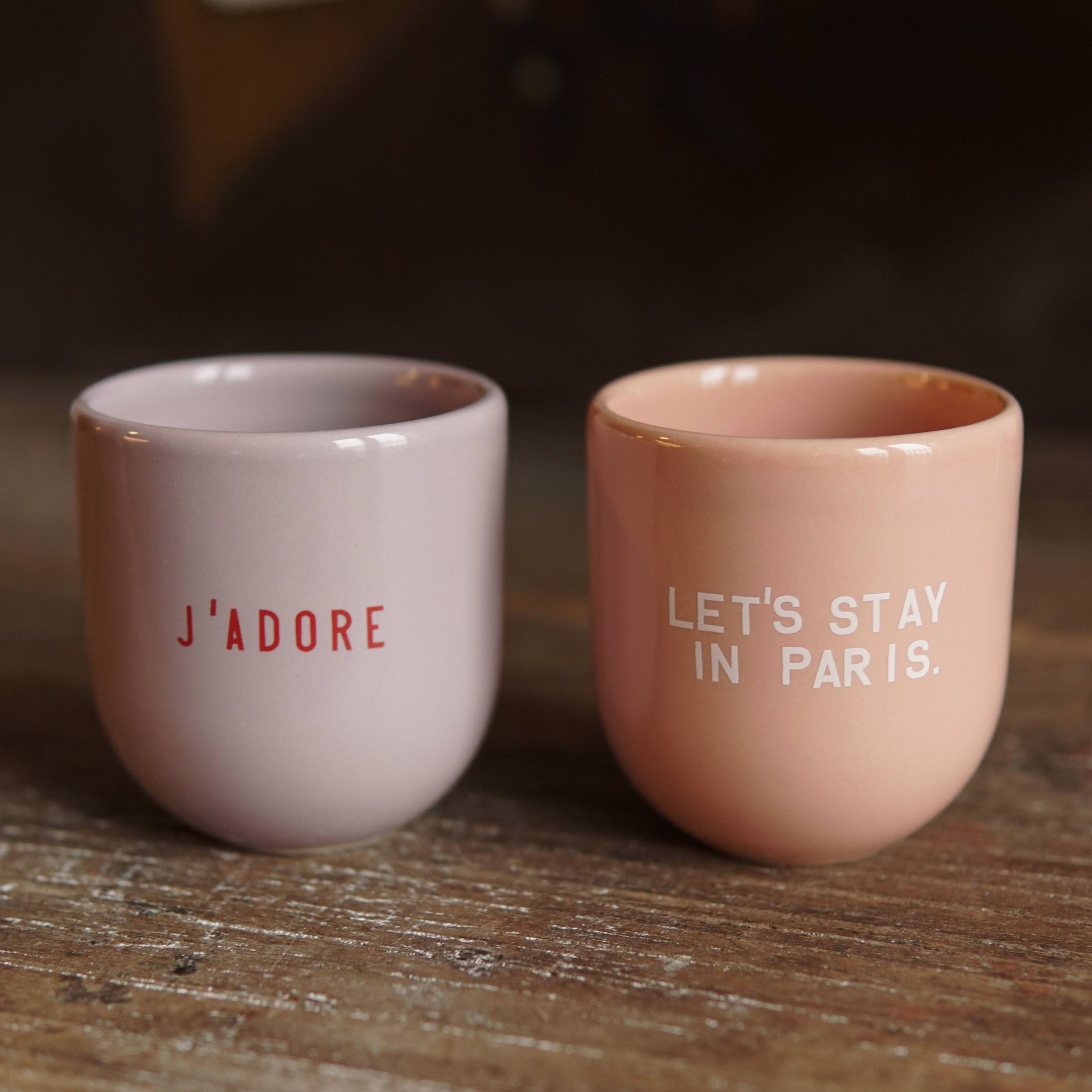 Becher J'adore - flieder