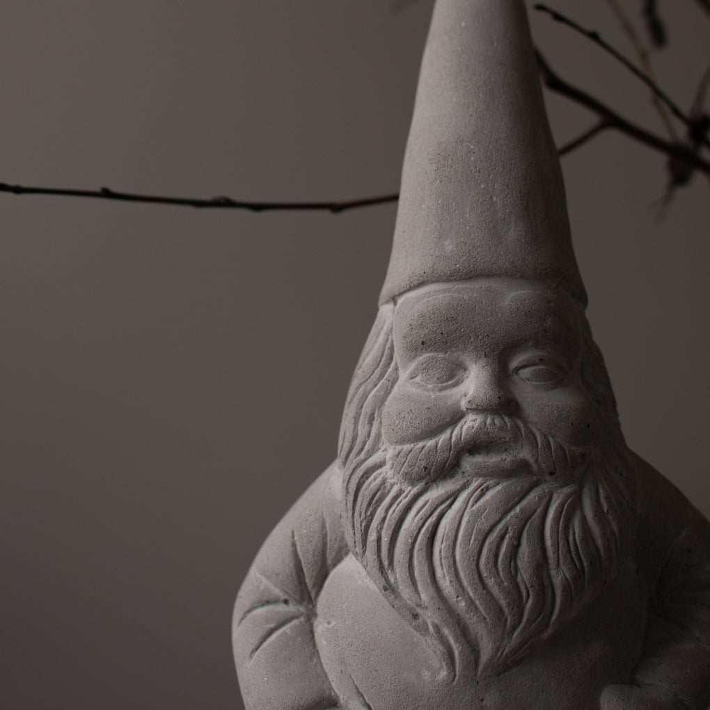 Santa aus Beton - grau