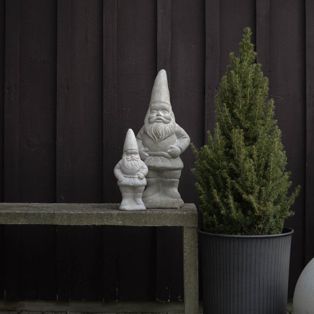 Santa aus Beton - grau