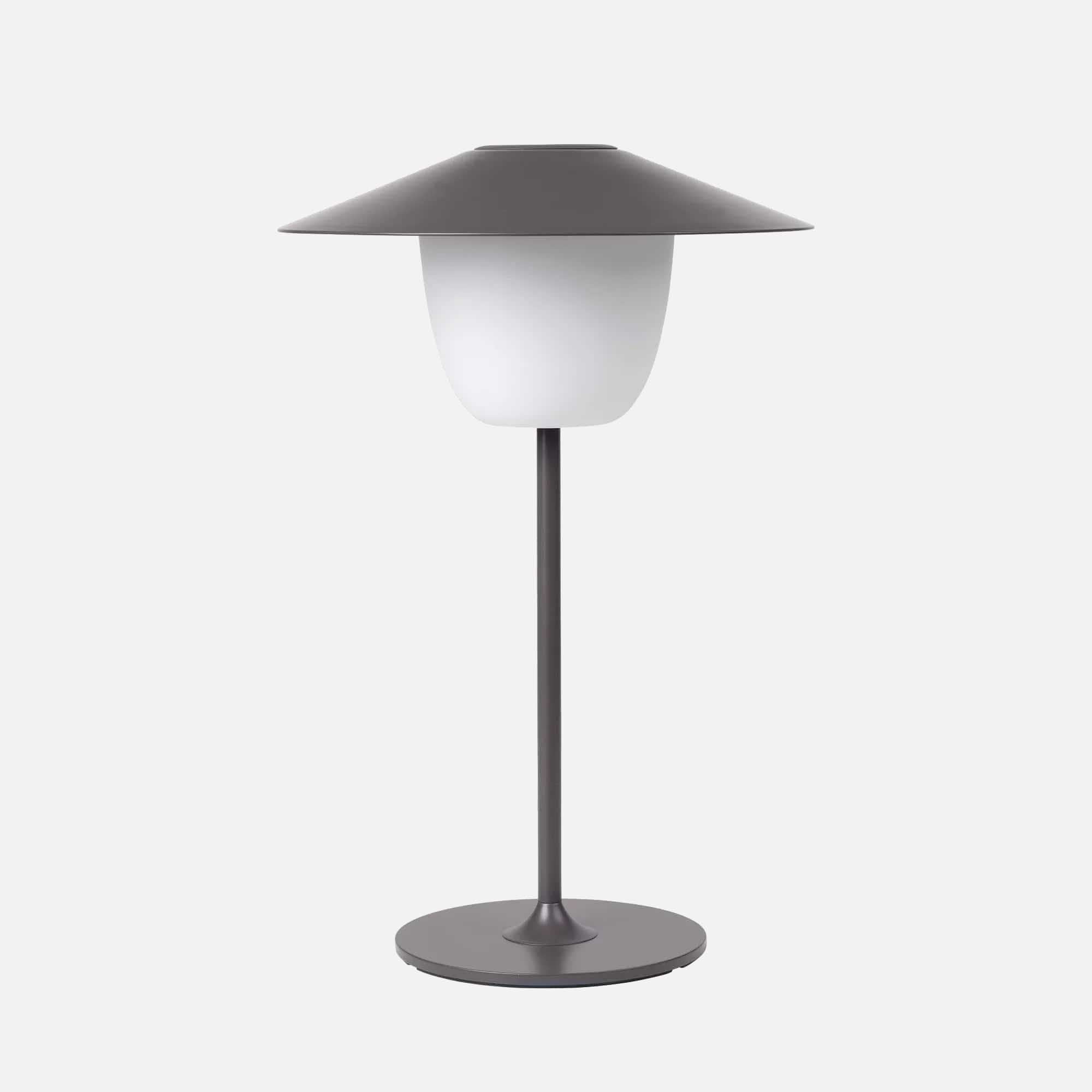 LED-Gartenlaterne ANI indoor & outdoor zum Hängen oder Stellen - warm grey