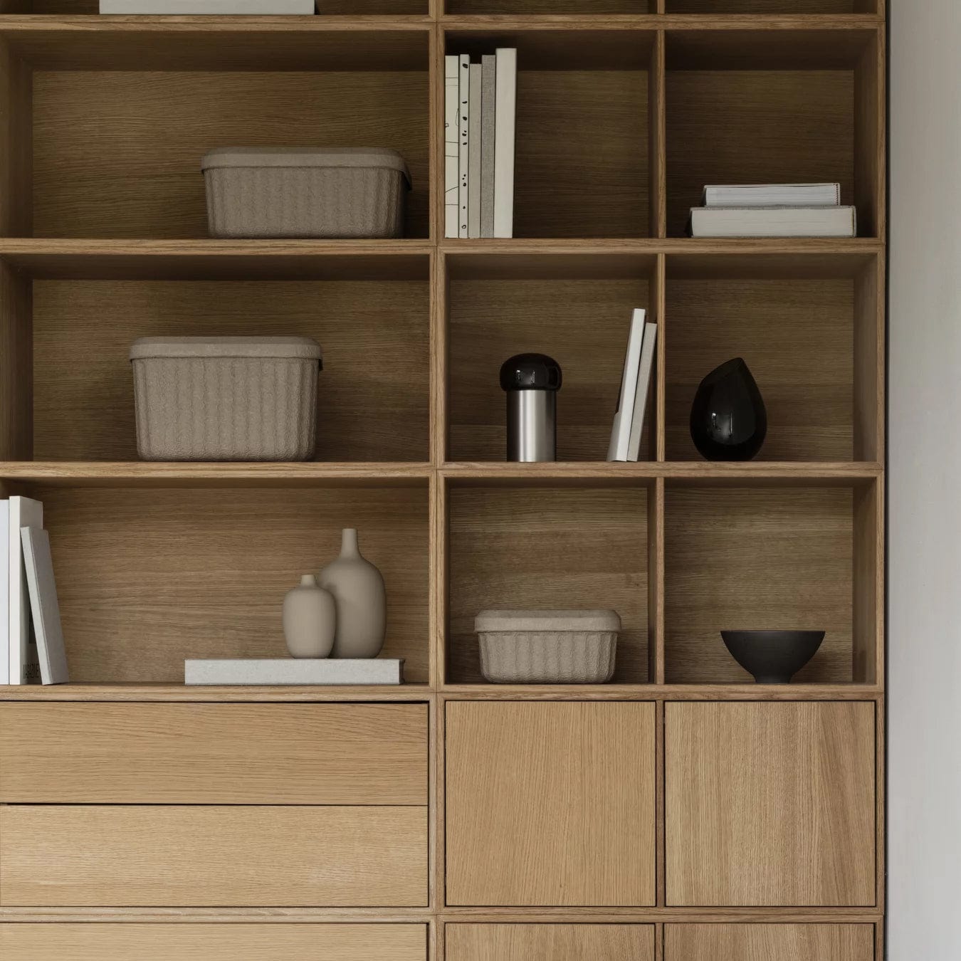 Aufbewahrungsboxen REDO 2er Set L