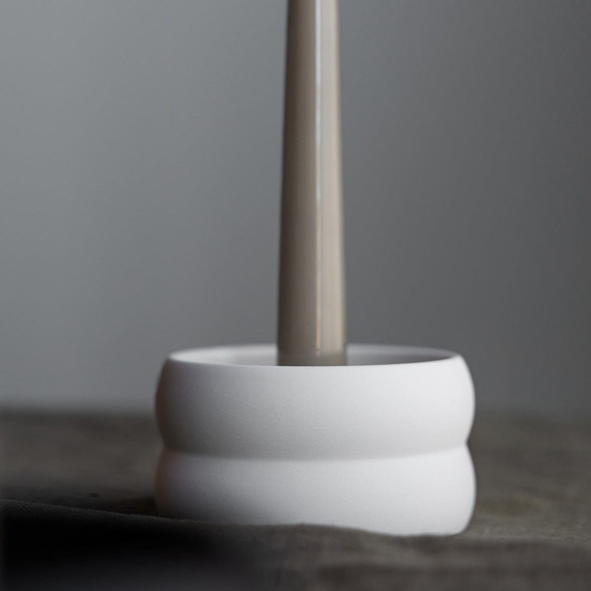 Bolmen mini Kerzenhalter - weiß